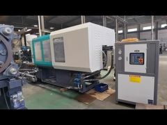 पीपी पीई पीवीसी पाइप फिटिंग प्लास्टिक इंजेक्शन मोल्डिंग मशीन 6.0*1.6*2.1M