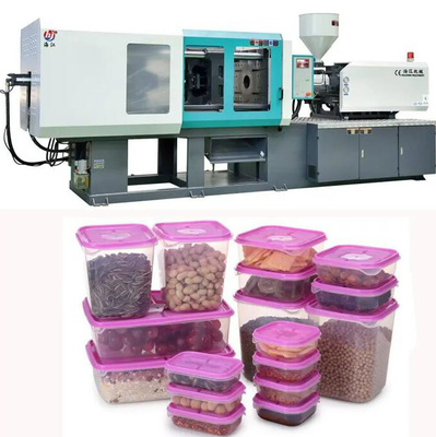 उच्च गुणवत्ता और आउटपुट के साथ स्वचालित डिस्पोजेबल खाद्य कंटेनर इंजेक्शन मोल्डिंग मशीन